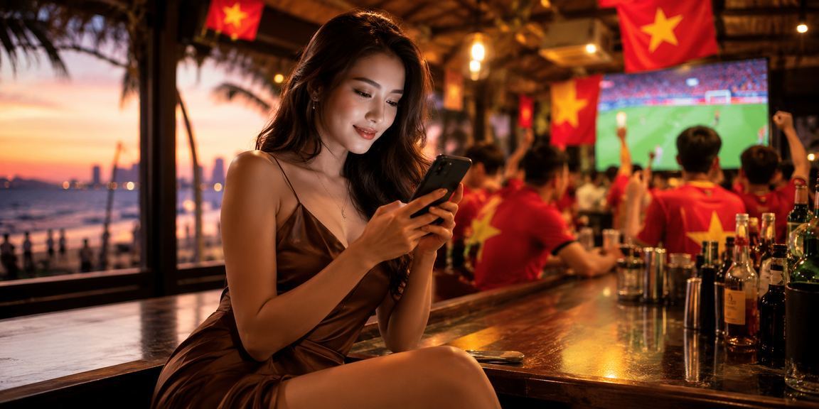 Người chơi tại Đà Nẵng sử dụng điện thoại để xem mẹo cá cược và chơi casino