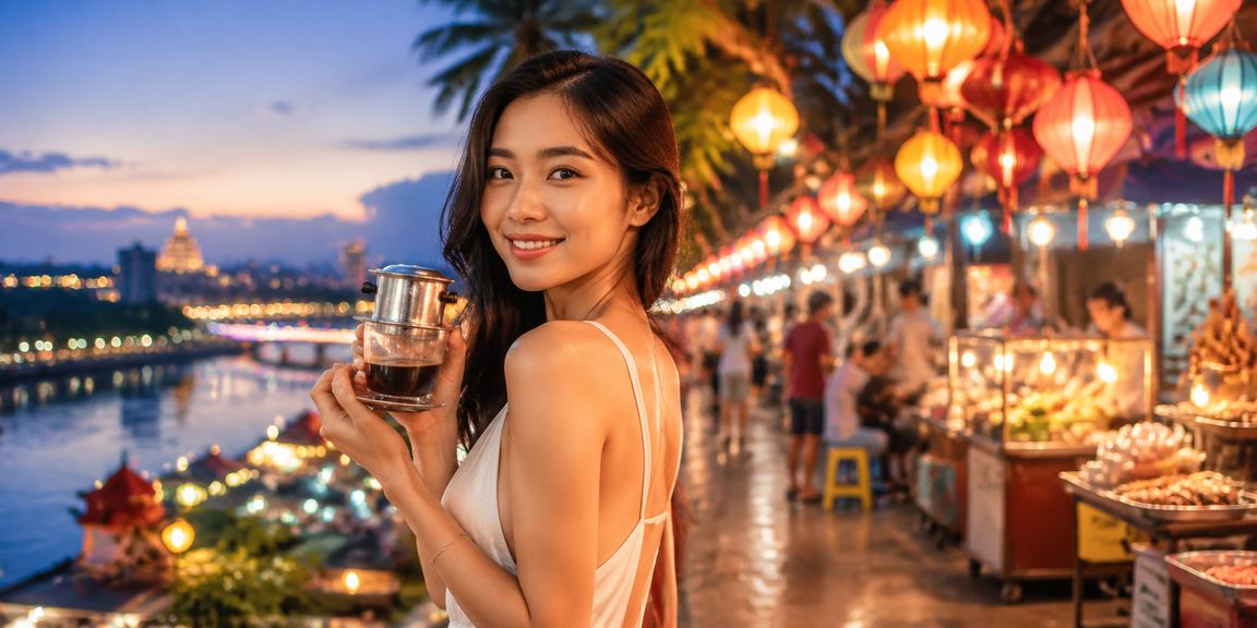 Không gian cà phê Huế truyền thống với bầu không khí thư giãn và cá cược trực tuyến